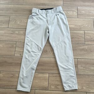 Under Armour Men’s Gray Baseball pant Size Medium
